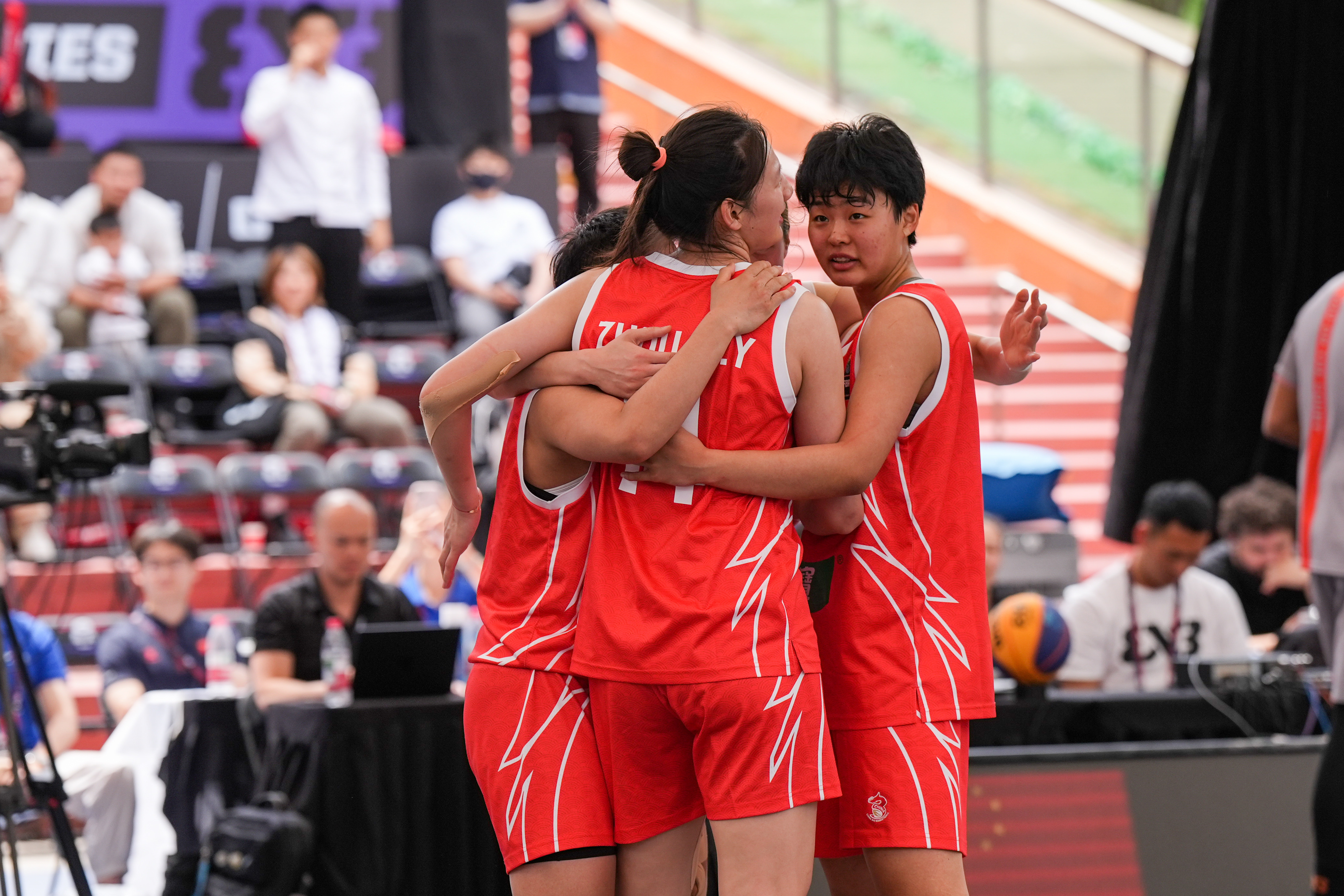 三人篮球——国际篮联女子系列赛成都站：中国队晋级半决赛